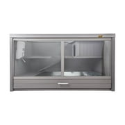 New Age Pet® ECOFLEX® Jumbo Park Avenue Indoor Rabbit Hutch, Durable Composite, Scratch-Resistant Polycarbonate Panel, NeveRust Stainless Steel Mesh Lid, Easy Assembly Holds 2 Rabbits Comfortably