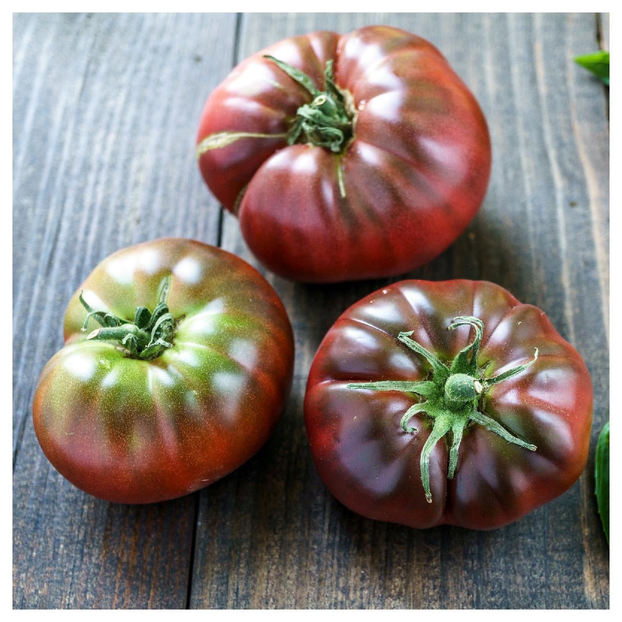 Everwilde Farms - 1/4 lb Black Brandywine Heirloom Tomato Seeds - Gold Vault Bulk Seed Packet
