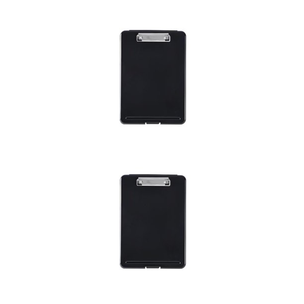 Methold Bolsa de almacenamiento Portapapeles de escritura Multicolor Exquisita Oficina abierta Útiles escolares para el hogar Bolsas para Negro 2Conjunto