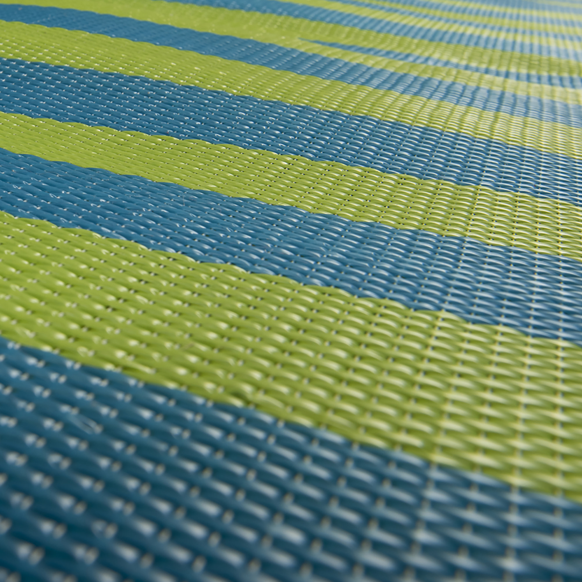 Ozark Trail Lightweight Turquoise/Green Beach Mat with Carry Straps, 70"x70" - image 5 of 5