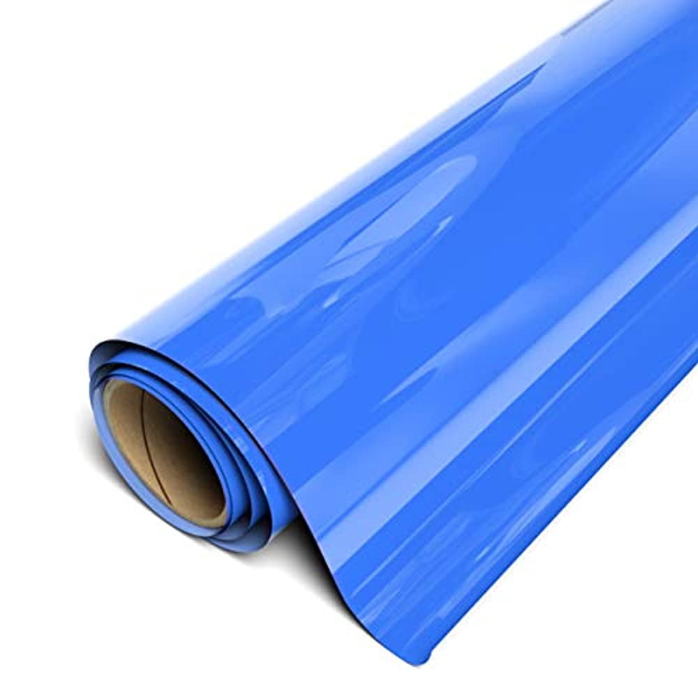 Sky Blue Siser Easyweed 15" x 15' (feet) Iron on Heat Transfer Vinyl Roll HTV