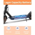 thumbnail image 3 of Patinete eléctrico QnQ 8.5 con neumáticos de 600 W, 32 millas, alcance naranja y negro, 3 of 9