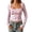 C298/Pink, variant on Womens T Shirts Striped Square Neck Long Sleeve Tee Shirts Casual Tshirts Slim Fit Trendy Fall Outfits