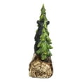thumbnail image 5 of Blessed Rustic Western Black Bear Kneeling On Log by Pine Trees Praying Statue, 5 of 9