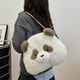 thumbnail image 1 of Bolso Bandolera Panda, Bolso De Hombro Con Diseño De Animalito, Bolso De Peluche Estilo Japonés, Correa Ajustable Para Salidas Informales, Ligero Para Uso Diario, 1 of 6