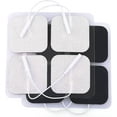 thumbnail image 1 of Electrode Pads, 20pcs, 2x2, Unit Replacement Pads For Electrotherapy, Ems Muscle Stimulation Machine, Reusable, 1 of 5