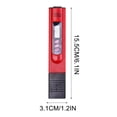 thumbnail image 3 of Aursykel Portable Digital PH Meter Water Quality Tester Kit for Home and Outdoor Use Accurate for Drinking Water Beer Swimming Pools Hydroponics Spas Consistent Results, 3 of 3