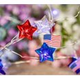 thumbnail image 5 of Independence Day Flag Shaped Led Copper Wire Lamp Decorative Light String, 5 of 5