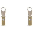thumbnail image 4 of Soidarity Hebilla Mosquetones Adjuntar Quick Draw Nylon Botella de agua Hebillas Clip Camping Escalada Accesorios Caqui Caqui 2piezas, 4 of 6