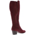 thumbnail image 2 of Style & Co. Womens Myranda Tall Knee-High Boots Purple 5.5 Medium (B,M), 2 of 2