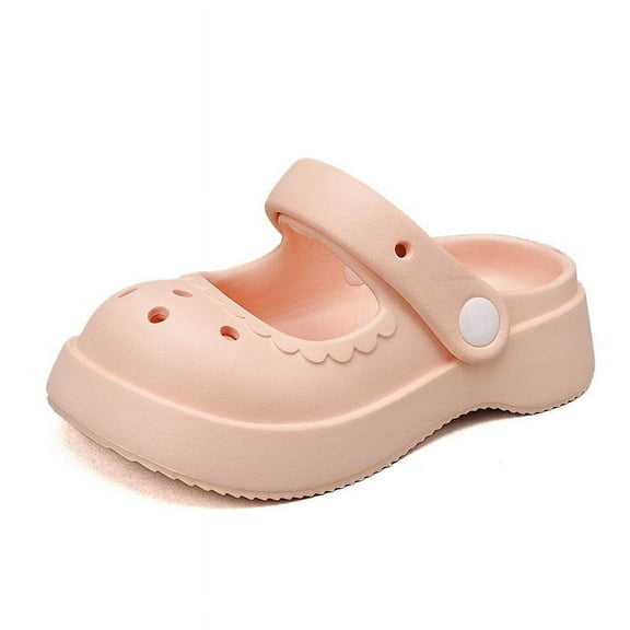 Girls Garden Clogs Children Lightweight Slippers Comfortable Water Shoes Slip On Beach Sandals