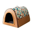 thumbnail image 2 of Casa para perros, suministros de invierno para mascotas, cueva cálida para dormir para cachorros, gatitos y perros L, 2 of 9