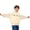 Beige, variant on Toddler Hoodies Sweatshirts for Girls Letter Print Casual Hooded Pulloverful Kids Fleece Jacket Top Trendy Cute Sweatshirt With Pocket Size 3-4T