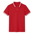 thumbnail image 3 of Miaoju Polo Shirts for Boys Button Down Shirt Gradient Shirt Short Sleeve Shirt Comfortable Gentleman Tops T-Shirt Boys & Girls Shirts, 3 of 6