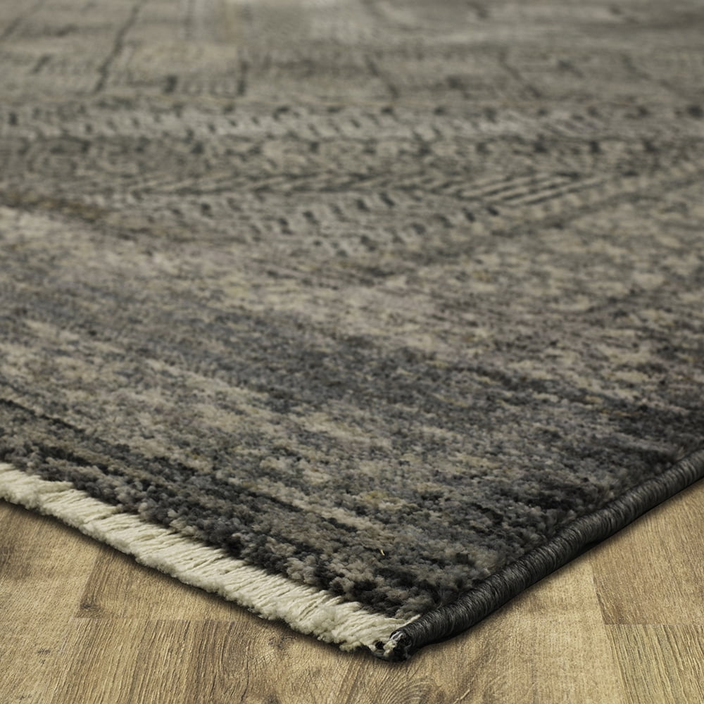 Mohawk Home Briarwood Woven Area Rug, Grey, 5' 3" x 8'