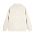 thumbnail image 3 of uikmnh Male Suede Cardigan Lapel Solid Color Casual Loose Large Size Sweater Jacket(Size:S), 3 of 3