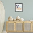 thumbnail image 4 of Stupell Industries Glam Sun Bathing Beauty Black Floating Frame Canvas Art, 18 x 18, by Anne Tavoletti, 4 of 8