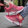 thumbnail image 6 of YunPes Slip on Sneakers for Girls Breathable Mesh Upper Non-Slip Athletic Shoes Teen Kids Lightweight Comfortable Shoes Playdates & Sports, 6 of 8