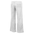 thumbnail image 4 of Ma Croix Womens Linen Pants Casual Lantern Drawstring Palazzo Trousers with Pockets, 4 of 5