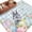 Blue, variant on Area Rug for Living Room, Easter Non-Slip Indoor Large Carpet for Bedroom/Dining Room, Spring Bunny Eggs Flowers Colorful Wooden Grain Washable Low-Profile Rectangle Floor Runner Rugs - 4 x 6 Ft