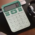 thumbnail image 6 of School Supplies Cute Calculator Small Portable Scientific Calculator For Students 12 Digits Mini Body Plastic Keys Non-slip Bottom Pad Clear Keys, 6 of 8