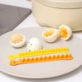 thumbnail image 4 of 2pcs Eggs Tool For Hard Boiled Eggs Kitchen Gadget Eggs Cutter Suitable For Decorating Dinner Plates Also Suitable For Fruit Slicers, 4 of 9