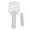 White Grey, variant on Suodoka Multifunction Pet Food Scoop with Clip Design, Long Handle Can Spoon for Cats Dogs, Ergonomic ABS Plastic Feeding Shovel, Coffee Pink Color, 7.76 inches / 19.7 cm Length, 1 Cup Capacity