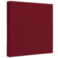 thumbnail image 2 of Ships Next Day Canvas Wall Art 8"x8", Pure Red Wine Wood Framed Canvas Print Painting, Simple Solid Color Ready to Hang Small Picture Wall Decor for Home Bathroom Nursery Kitchen, 2 of 9