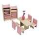 thumbnail image 2 of Mini modelo de muebles no tóxicos 1/12 accesorios de casa de muñecas de madera (comedor), 2 of 7