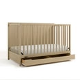 thumbnail image 2 of Graco Melrose 5-in-1 Convertible Baby Crib with Drawer, Driftwood, 2 of 14