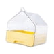thumbnail image 4 of Jaula para pájaros, baño para pájaros, caseta de baño para pájaros, sin fugas, accesorios para jaulas. Amarillo, 4 of 9