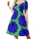 thumbnail image 2 of Polka Dot Pumpkin Short-Sleeved Dress clothes for woman clothing women summer, 2 of 7