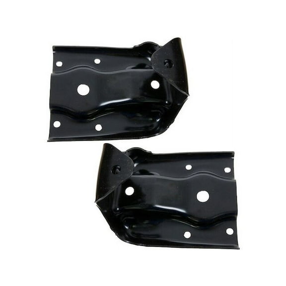 Rear Leaf Spring Shackle Bracket Set 2 Piece Set - Compatible with 1999 - 2013 GMC Sierra 1500 2000 2001 2002 2003 2004 2005 2006 2007 2008 2009 2010 2011 2012