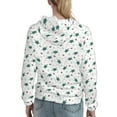 thumbnail image 7 of Sikiie Hand Drawn Turtle Women's Casual Hoodies Long Sleeve Lightweight Pullover Tops Loose Sweatshirt-XX-Large, 7 of 7