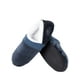 thumbnail image 1 of Zapatillas de casa para hombre, cálidas, sin cordones, para dormitorio, hogar, invierno, forro polar, para interiores y exteriores, 1 of 2