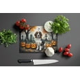 thumbnail image 3 of Welsh Springer Spaniel Spooky Halloween Glass Cutting Board Large 12 in x 15 in, 3 of 5