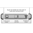 thumbnail image 2 of Powkiddy Consola de juego, pantalla abierta de 64 bits 3d Consola de 3d Endurance pantalla de doble reproducción Consola de 64 bits Endurance Consola de mano de 3,5 pulgadas, 2 of 8