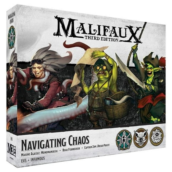 Wyrd WYR23918 Malifaux 3rd Edition Navigating Chaos Miniatures