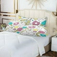 thumbnail image 6 of GZHJMY Cartoon Unicorn Pillowcase Standard Size, Super Soft Pillow Shams Covers, Plush Cozy Pillow Cases with Zipper, 20" X 26"（87）, 6 of 6
