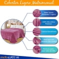 thumbnail image 5 of Cobertor Ligero Liso Matrimonial Hotelero Suave Y Calientito. MOD.ROSA MEXICANO, 5 of 5
