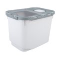 thumbnail image 1 of Rice Airtight Storage Container, 22lb Airtight Dry Food Storage Container Plastic Storage Bin Dispenser with Measuring Cup, Large Cereal Dry Food Storage Containers for Flour, Suga, 1 of 7