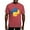 Crimson Red, variant on - Python T Shirt - Mens Comfort Colors Shirt