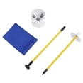 thumbnail image 2 of Golf Putting Flagpoles, Golf Hole Pole Cup Flag Desmontable Dry Backyard Para Exteriores Para Interiores Para Entrenamiento, 2 of 8