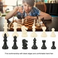 thumbnail image 1 of Cergrey International 32 Standard Chess Pieces Replacement Tournament Chessmen Black&White , Chess Set, Chessmen Pieces, 1 of 8