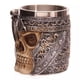 thumbnail image 5 of 1 taza de cerveza de esqueleto de acero inoxidable, taza de cerveza de esqueleto de guerrero vikingo, taza de beber de esqueleto medieval, utilizada para café/bebida/jugo -jarra de cerveza 3d, 5 of 5