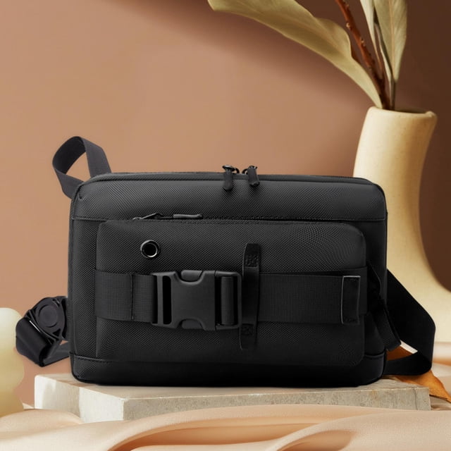 Bolso de pecho Yinane impermeable multiusos negro