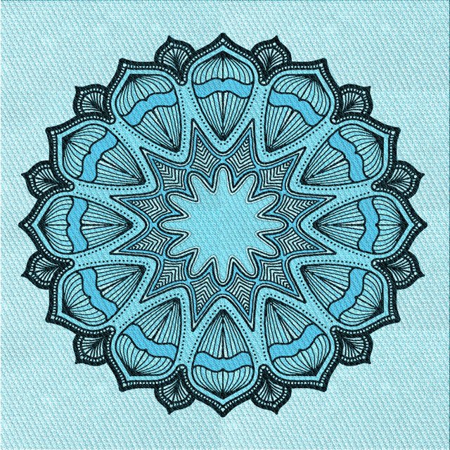 Ahgly Company Machine Washable Indoor Square Transitional Aquamarine Stone Green Area Rugs, 8' Square