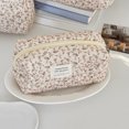 thumbnail image 4 of Tocador Organizador Aseo Bag Cosmetic Nylon Gran Capacidad Con Zipper Viajes para Mujeres, 4 of 7