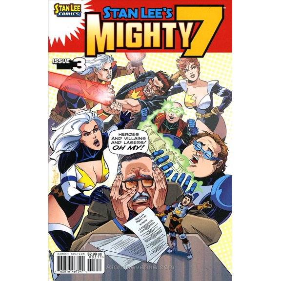 Mighty 7 (Stan Lee's? #3 VF ; Archie Comic Book