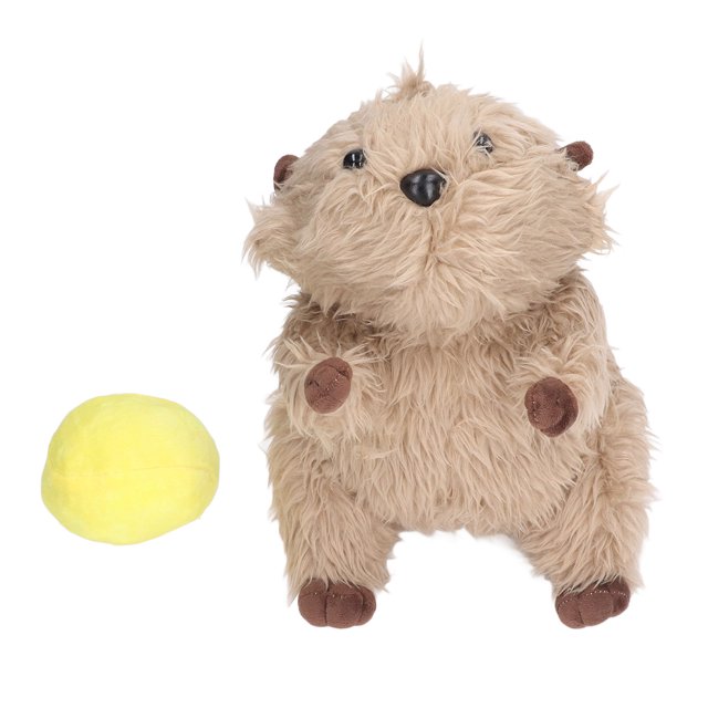 Animal de peluche de nutria de mar suave peluche de nutria de mar vivo cómodo con bola para año nuevo ANGGREK Otros